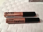 NYXBeige Pearl  vs LA Colours Topaz
