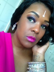 Green eyes Diwali inspired look 